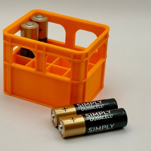 Mini battery box battery box mini box empty box stackable for AAA AA 9V batteries and empty box