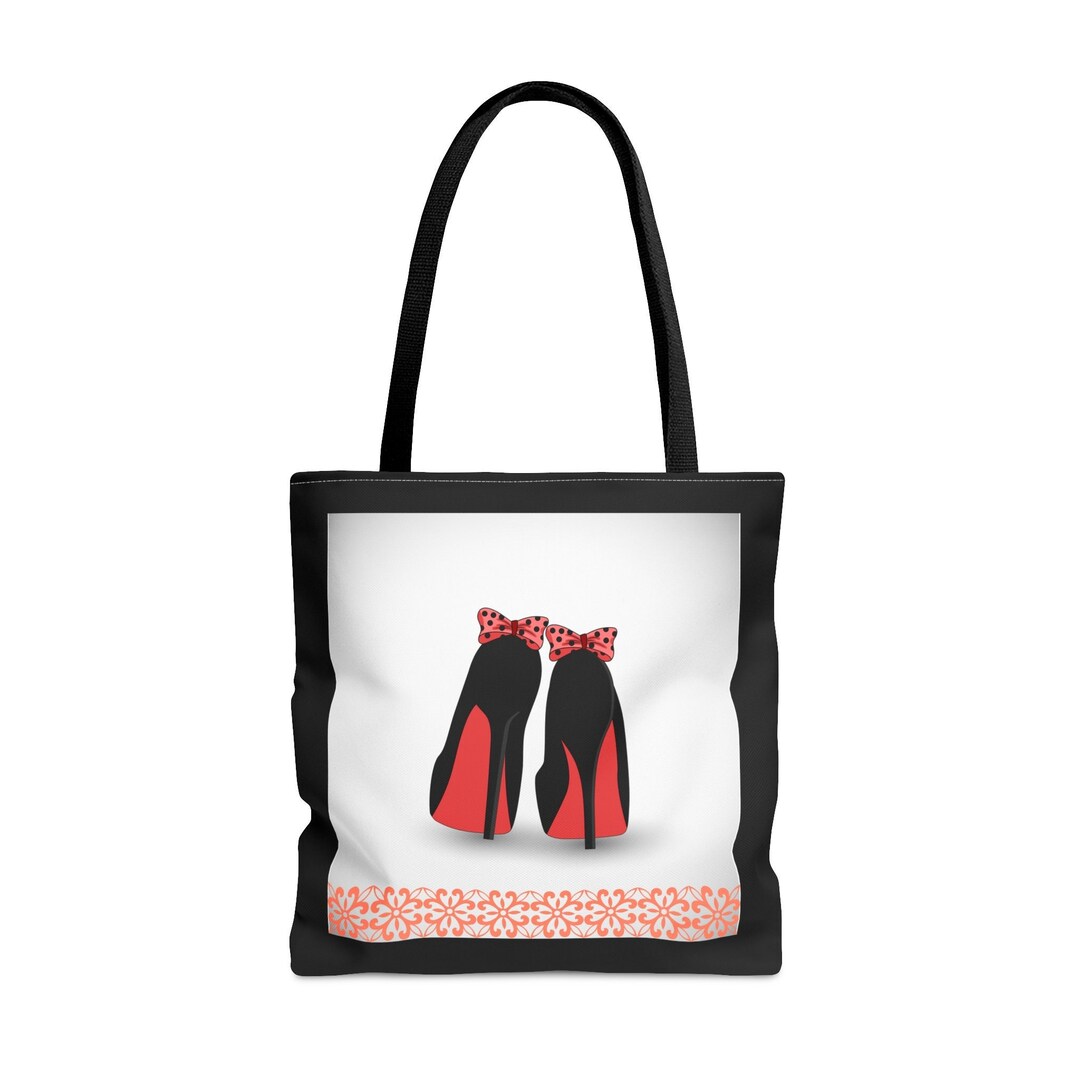 Shoe Tote Bag Shoe Lover Fashion Bag Shoe Purse Shoe Lover Etsy