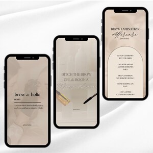 40 Brow Tech Instagram Posts, Brow Tech Instagram Stories, Editable ...