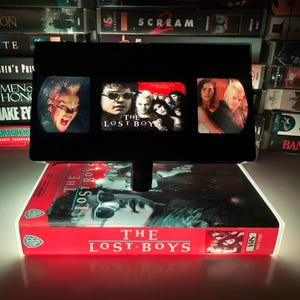 The Lost Boys VHS Lamp, Horror Movie Gift, Retro Table Led VHS Lamp, 80s, Best Horror Movie Gift, Night Light Lamp, Cool Unique Gift Movie