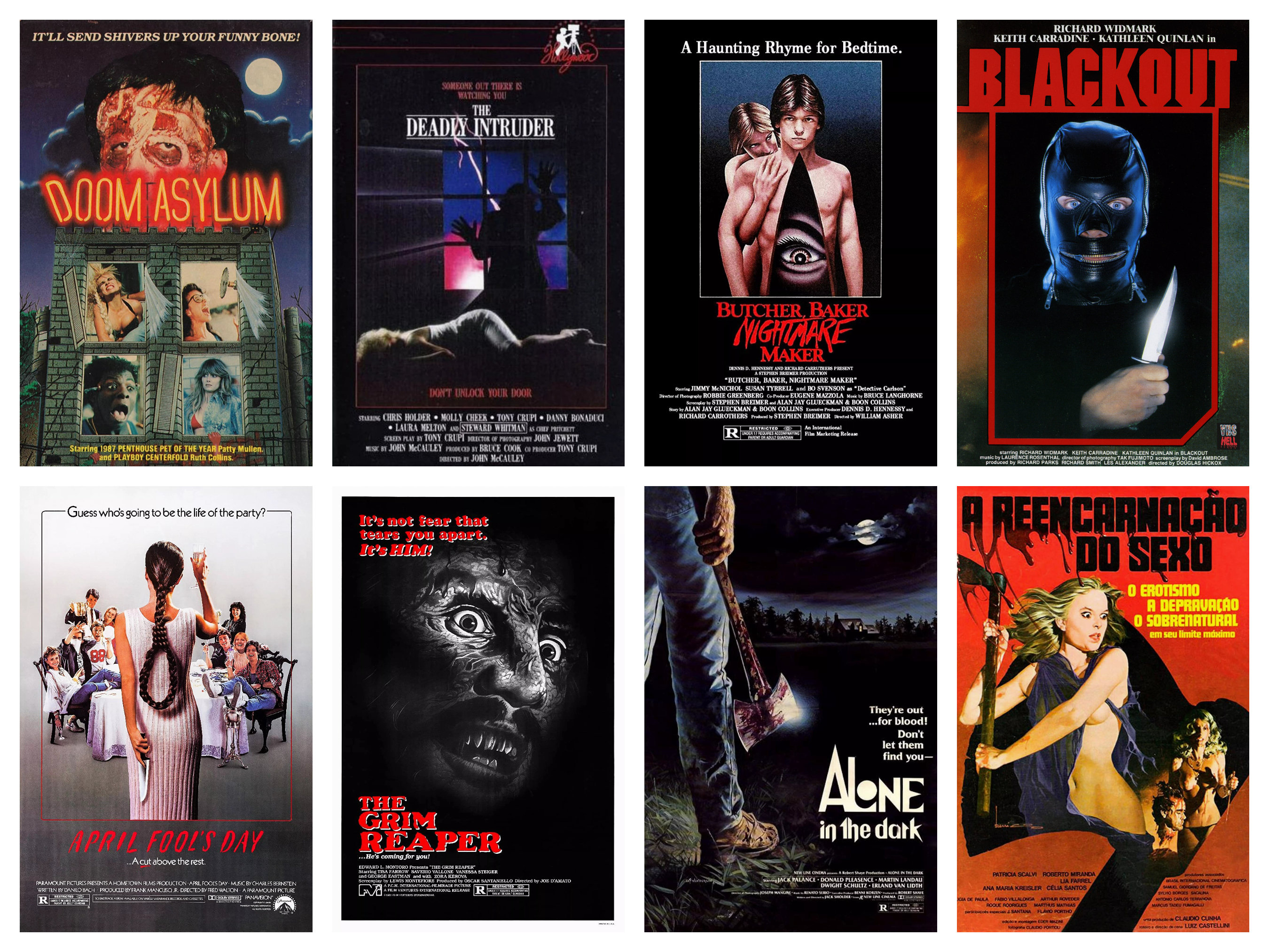 カルト映画ポスター集／ヴィンテージデザイン／サブカルチャー資料