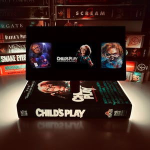Childs Play VHS Lamp, Horror VHS Movie Lamp,  Lamp Tapes 80s 90s, Retro VHS Lamp, Night Light Lamp, Amazing Gift for Any Movie Fan