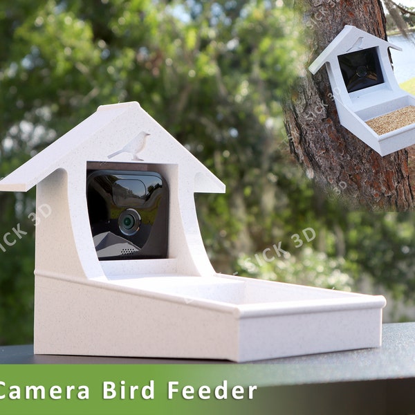 Blink Smart Camera Bird Feeder | Bird Watcher | Camera NOT included | Birdhouse, Live Video Feed, Cloud Cam Upload | House Watching Buddy