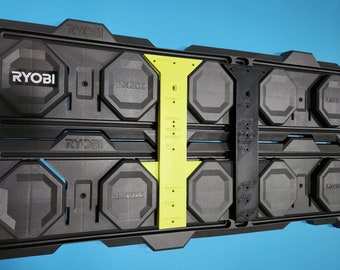 Ryobi Link Compatible Charger/Tool holder Dual Rail