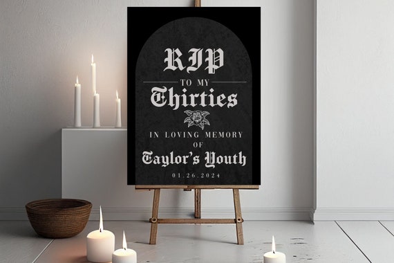 RIP 30's Candle RIP 30's Candle