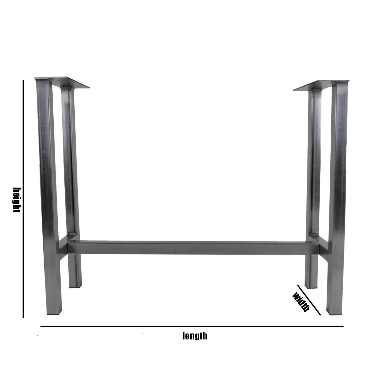 High Bar Table Legs Bartisch Individual Dimensions Etsy Australia