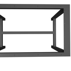 Table mange-debout à trois barres transversales, dimensions individuelles image 3