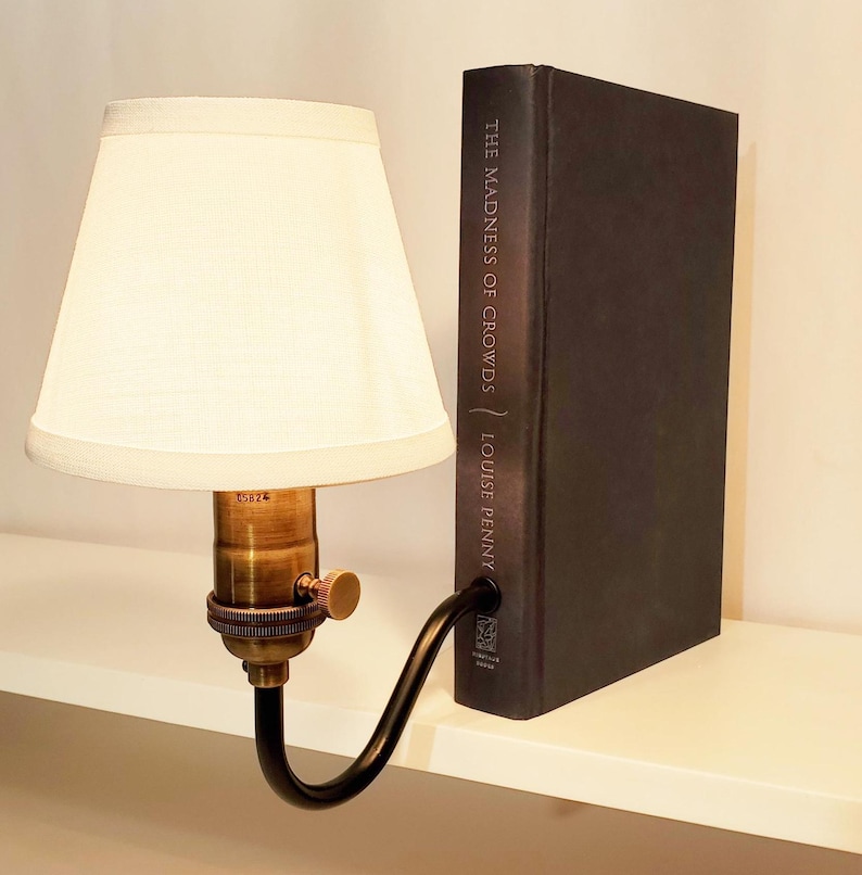 Bookshelf Lamp. Bookcase Light. Bookshelf Decor. Library/office Decor ...