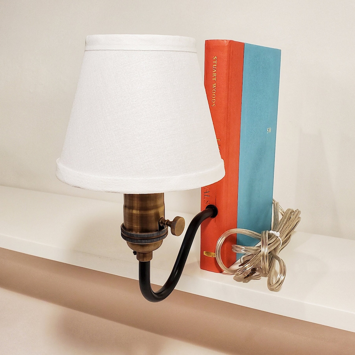 Bookshelf Lamp. Bookcase Light. Ideal for Book Lovers. Bookcase