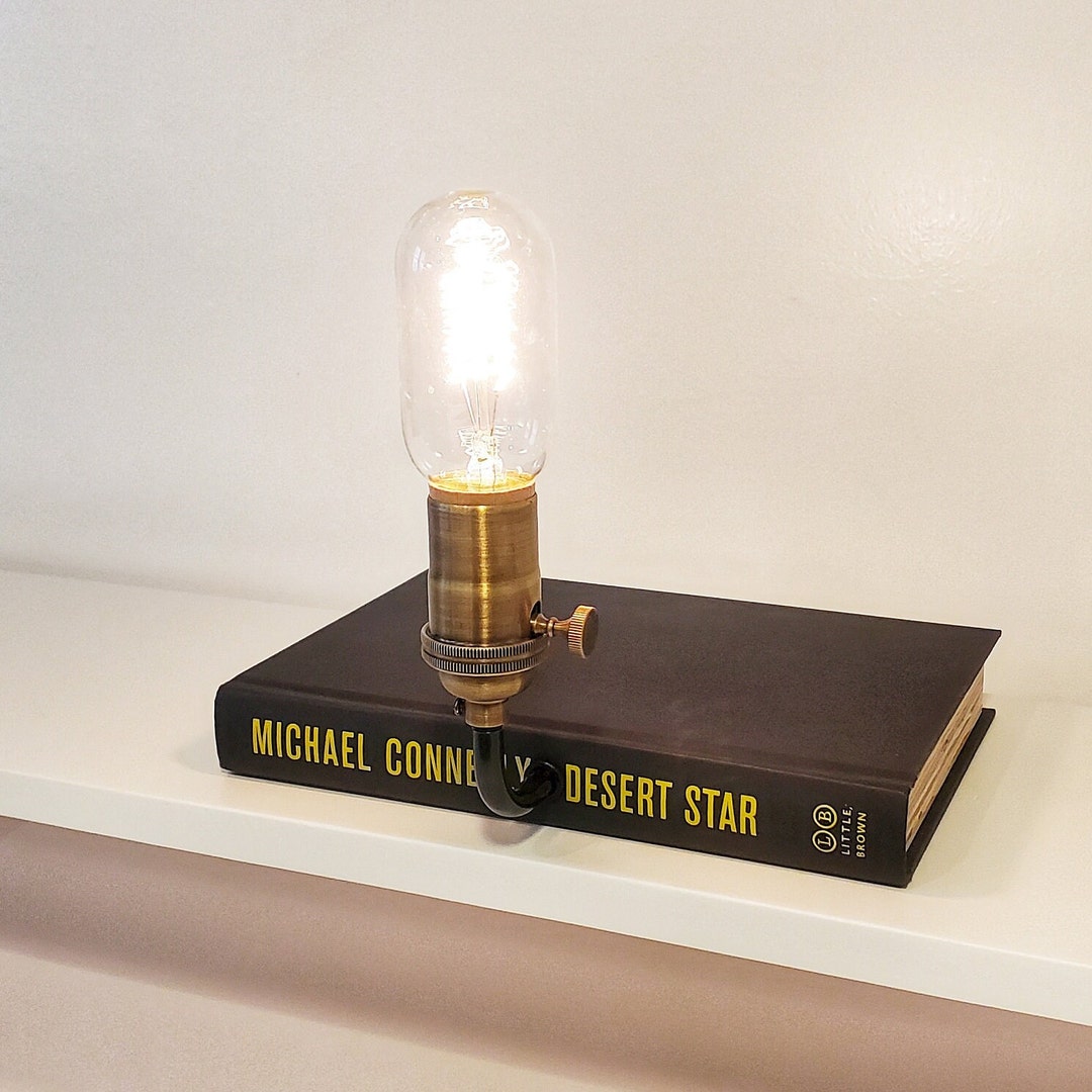 Bookshelf Lamp. Bookcase Light. Book Table Lamp. Ideal for Etsy