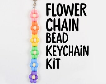 Flower Chain Bead Buddy Keychain Kit – Make & Mend