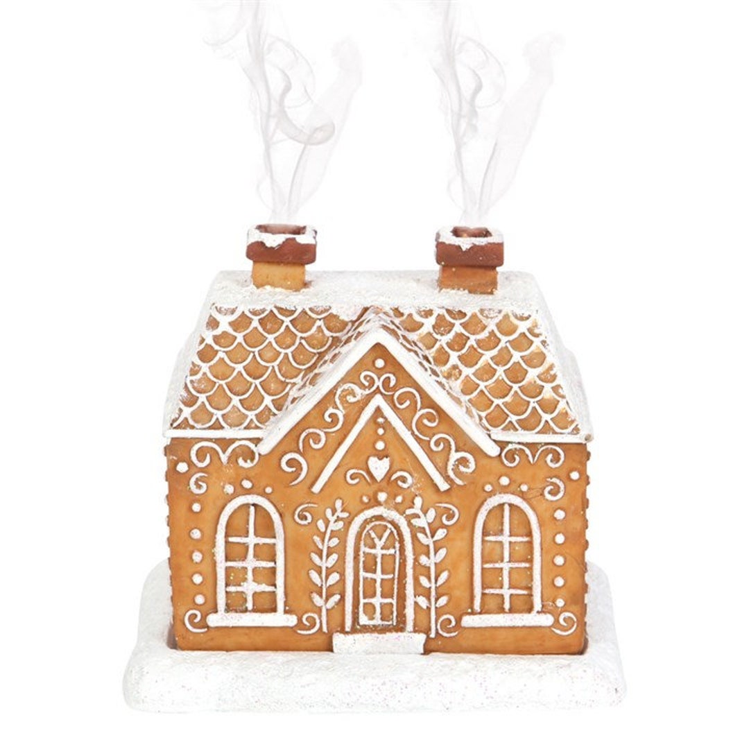 Gingerbread House Incense Cone Burner Etsy Australia