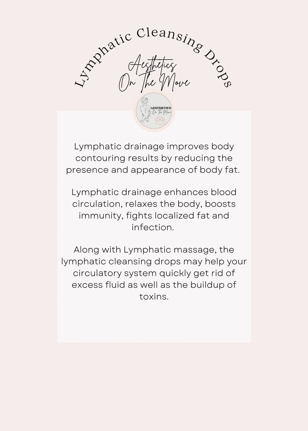 Lymphatic Cleansing Drops Etsy