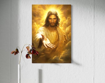 Jesus Reaching Out, christliche druckbare Kunst (digitaler Download)
