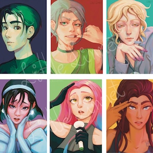 Alien Stage Characters Portraits Prints