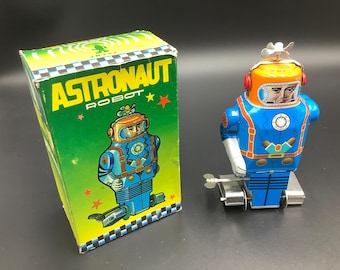 Wind-up Walking Astronaut W/ Sparks, Circa 1960s - Made in