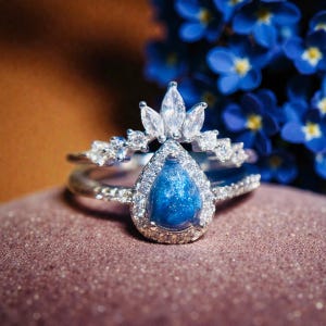 Vintage Silber Andenken Ring