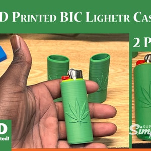 3D printer SUPREME LIGHTER CASE BIC • made with Ender 3・Cults