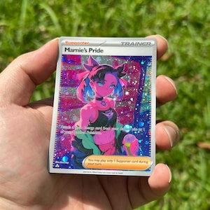Marnie Inspired Pokemon TCG Proxy Orica | Custom Fanmade | Collectible CardArt Design