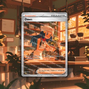 JCC Dawn holographique • Dresseur Pokémon CardArt