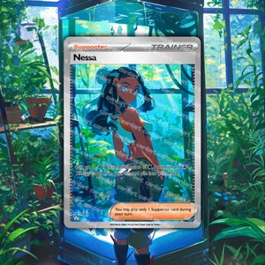 JCC holographique Nessa • Dresseur Pokémon CardArt