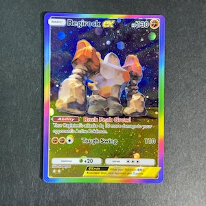 JCC Regirock holographique • Pocket Monsters Expanded X CardArt