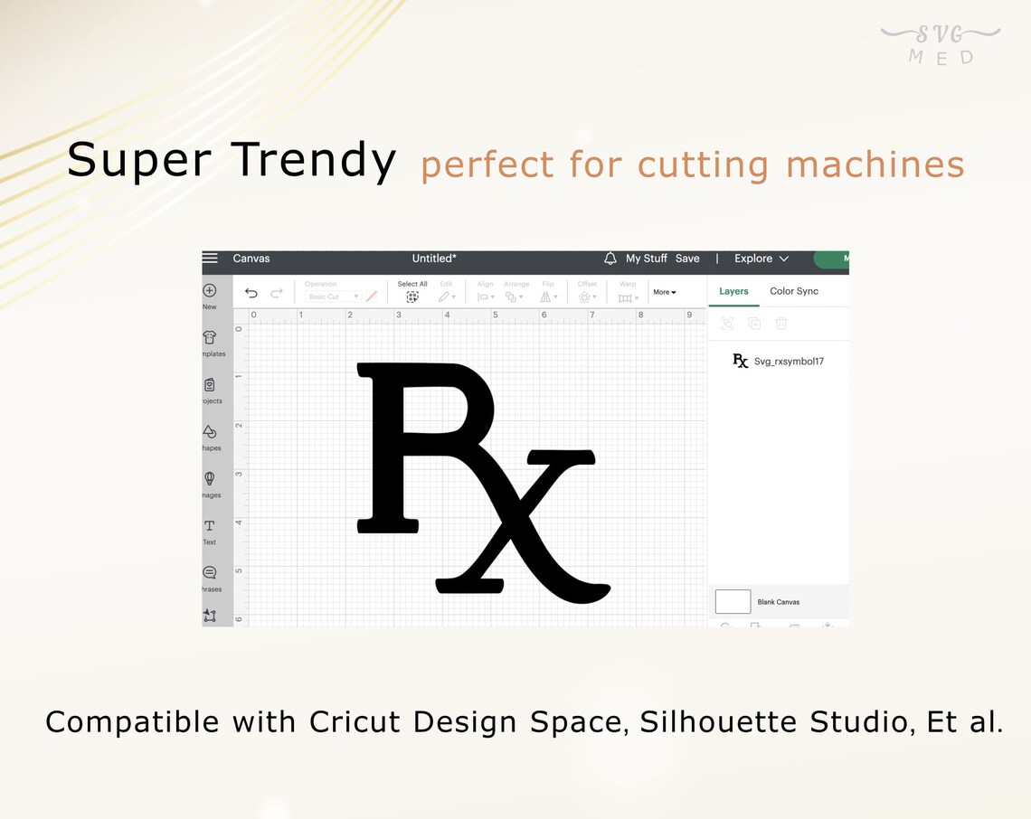 Rx SVG Rx Symbol Svg Pharmacy Symbol Svg Cut Files Svg for Cricut ...