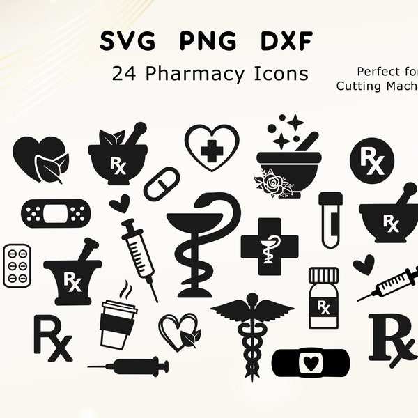 Pharmacy SVG Bundle Pharmacy Svg Design Bundles Pharmacist Png Pharmacy Tech Svg Mortar and Pestle Svg Bundle Pharmacy Medicine Svg Cut File