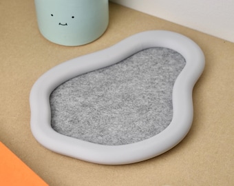 Wavy Cloud Organiser Tray | Catch-All | for Sideboard | Home Decoration | 3D Printed to Order