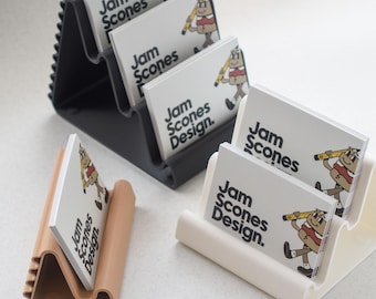 Desktop Business Card Holder | 1, 2 or 3 Tier | 3D Printed to Order