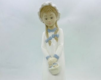 Zaphir Lladro フィギュア - 「女の子」 高さ 7 インチ - スペイン製 