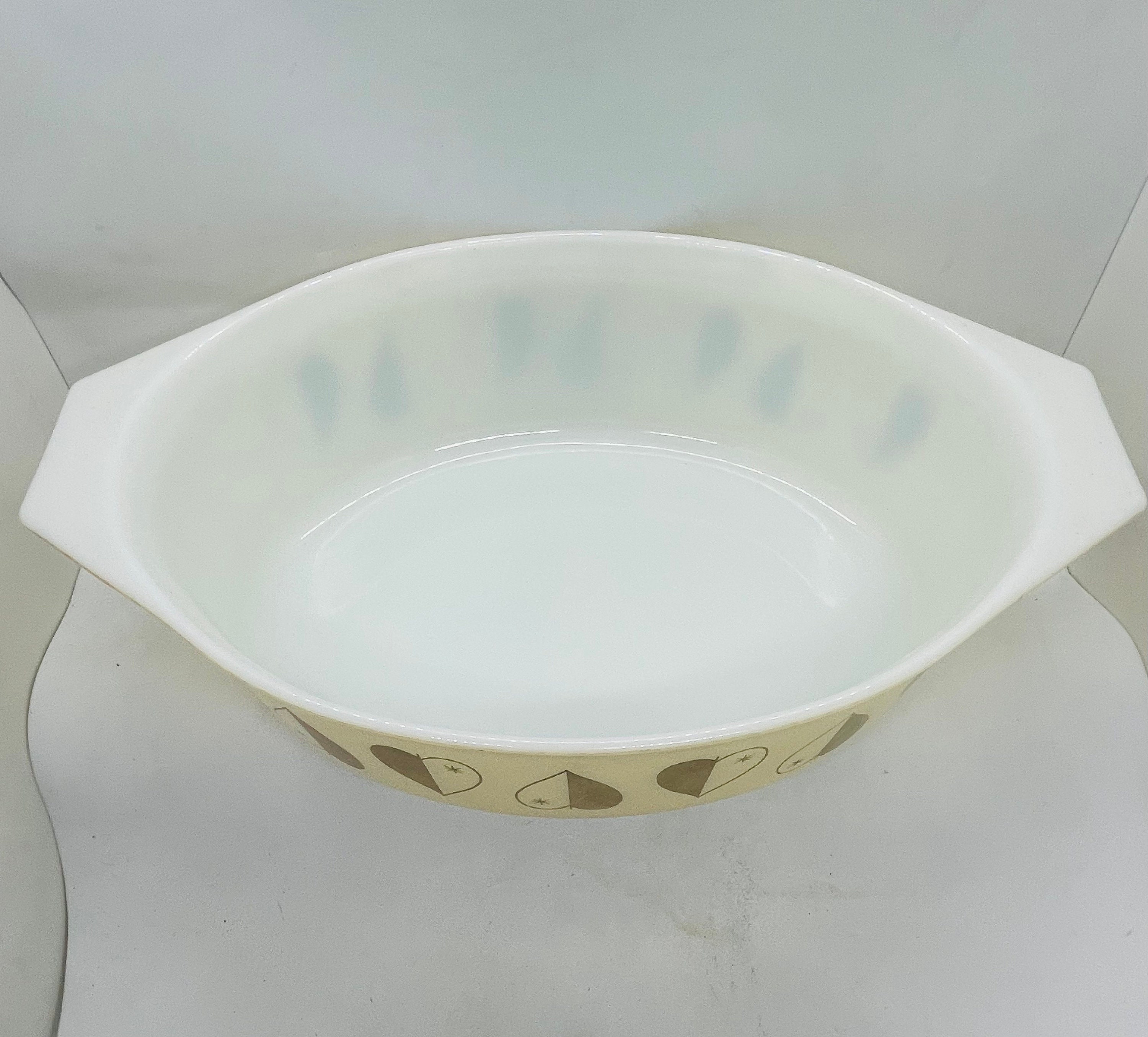 1958 PYREX Golden Hearts 2.5 Quart Casserole Dish - Etsy