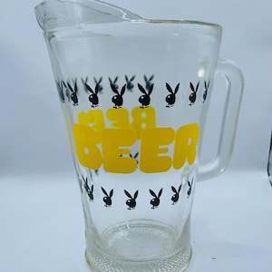 Playboy beer pitcher. Playboy Bunny