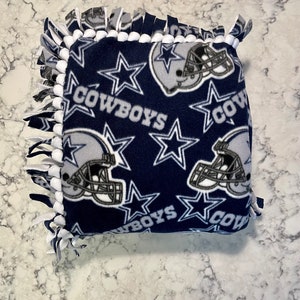Dallas Cowboys Fleece Tie Blanket