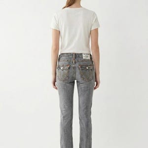 Slim True Religion Jeans in Grey size W25 / L29 image 2