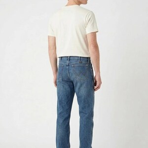 Vintage Wrangler Straight Jeans Blue Men W39 / L35 image 2