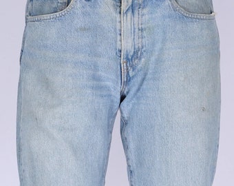 Vintage relaxte Levi's blauwe maat 34/18,5