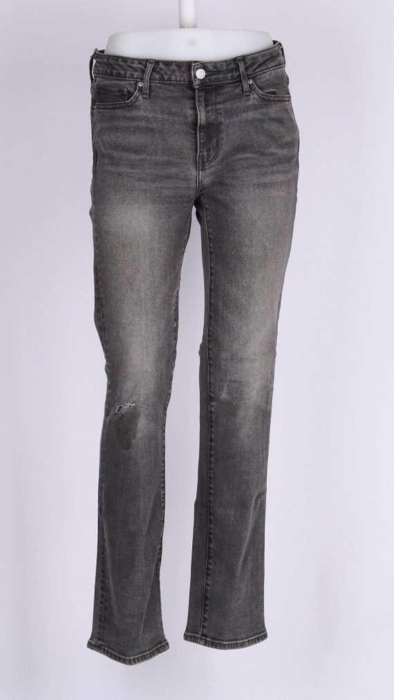 Vintage Straight Levi s 714 Grey Size 29 31 Etsy
