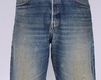 vintage décontracté Levi's 582 bleu taille 36 / 19,5