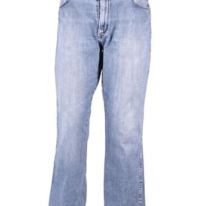 Vintage Straight Wrangler Jeans in Blau Gr. W34/L28 Bild 3