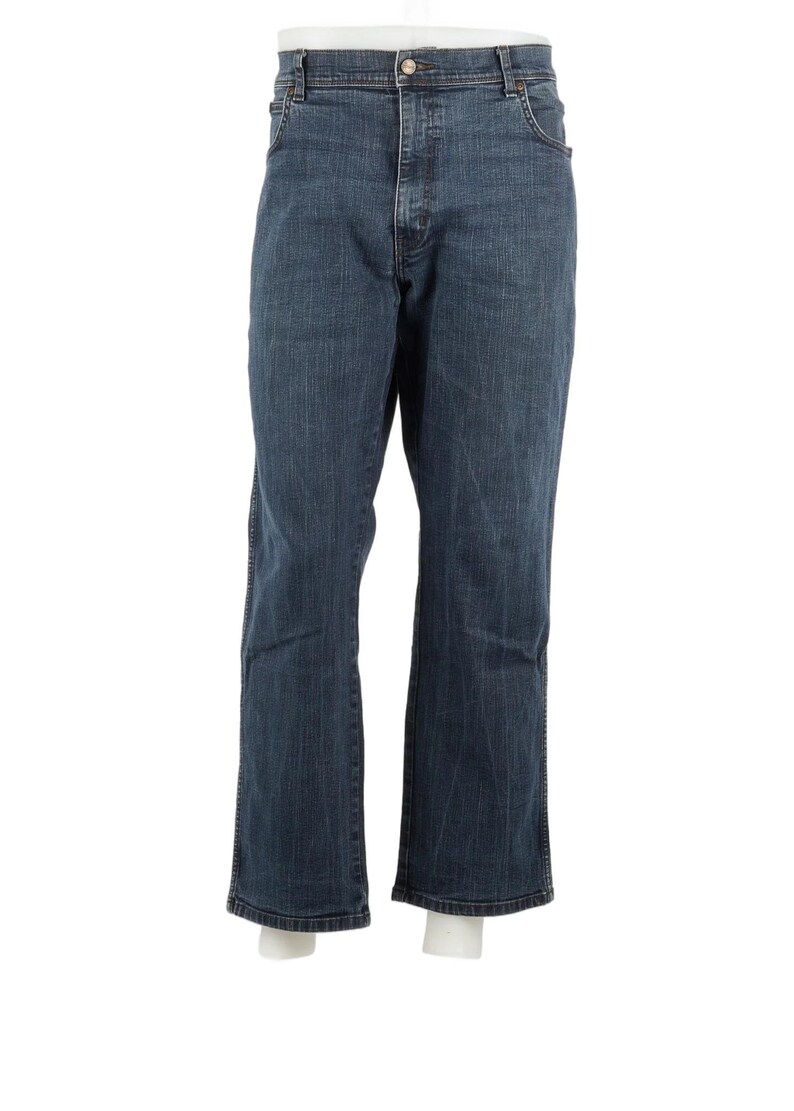 Vintage Straight Wrangler Jeans in Blue size W36 / L28 image 3