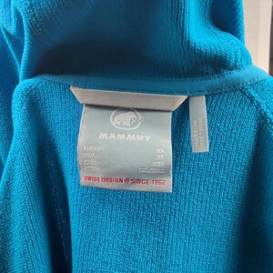 Mammut Hoodie in Blue size XL image 6