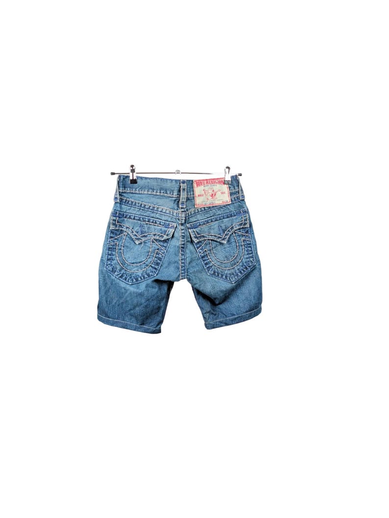 Straight True Religion Jeans in Blue size W34 image 4