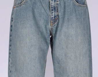 Vintage Relaxte Levi's 550 Blauw maat 34/19,5