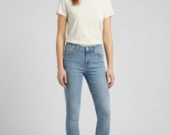 Vintage Skinny Levi's Jeans in Blue size W24 / L30