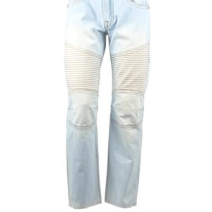Vintage Straight True Religion Jeans in Blue size W31 / L31 afbeelding 3