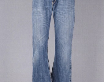 Levi's 507 blu vintage dritto taglia 35/33