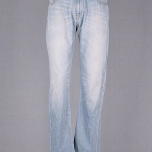 Jeans Tommy vintage dritti blu taglia 35/34 35