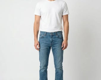 Pantalones vaqueros rectos Levi's en azul claro, talla W34 / L30