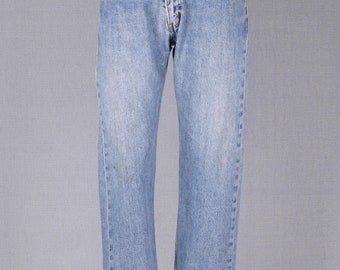 Vintage Straight Levi's 505 Blue taille 34 / 29